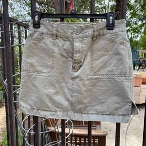 Vintage Cargo Skirt